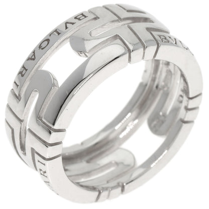 BVLGARI Parentesi Open #48 Ring K18 White Gold Ladies [Used]
