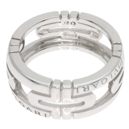BVLGARI Parentesi Open #48 Ring K18 White Gold Ladies [Used]