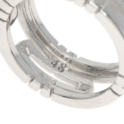 BVLGARI Parentesi Open #48 Ring K18 White Gold Ladies [Used]