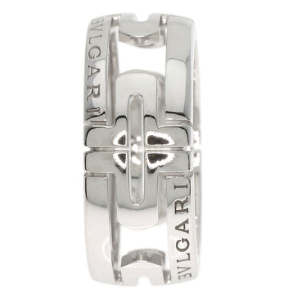 BVLGARI Parentesi Open #48 Ring K18 White Gold Ladies [Used]