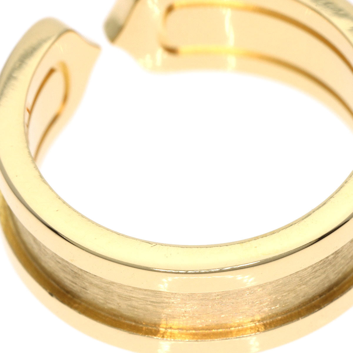 CARTIER C2 Ring SM #49 Ring K18 Yellow Gold Ladies [Used]
