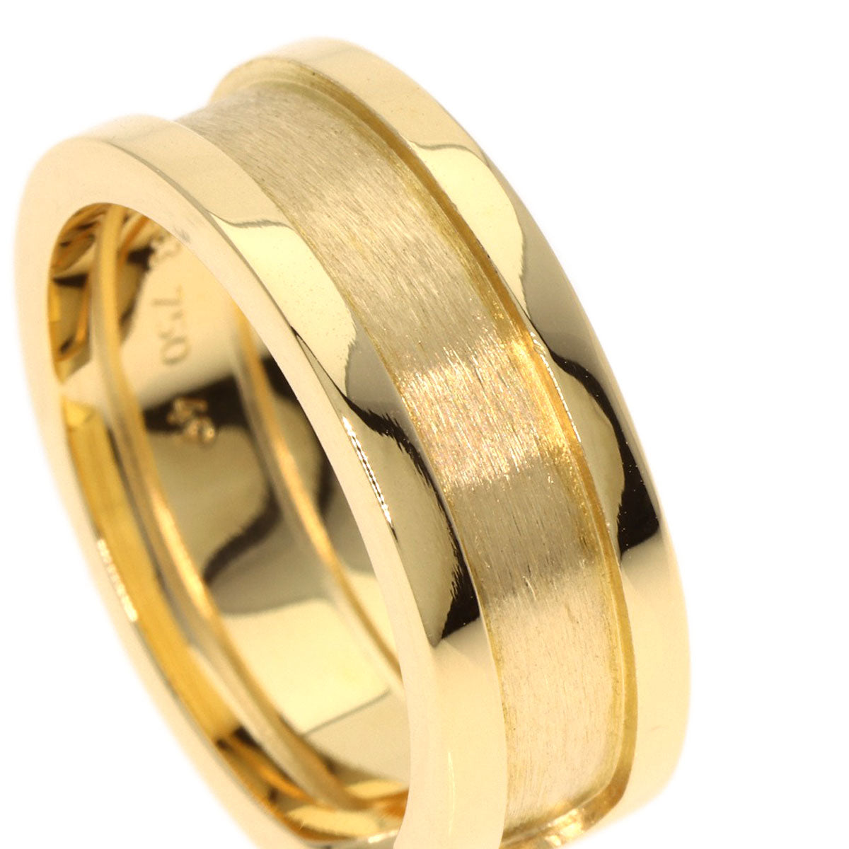 CARTIER C2 Ring SM #49 Ring K18 Yellow Gold Ladies [Used]