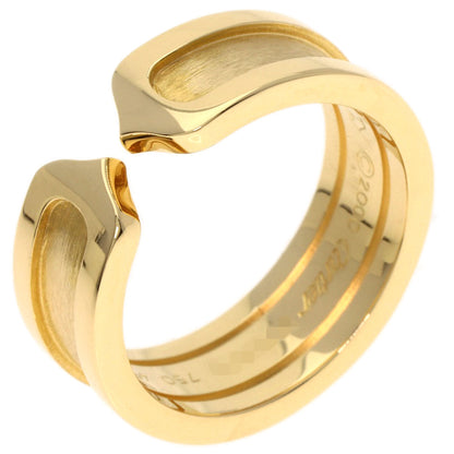 CARTIER C2 Ring SM #49 Ring K18 Yellow Gold Ladies [Used]