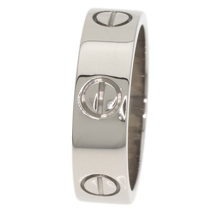 CARTIER love ring #53 Ring K18 White Gold Ladies [Used]
