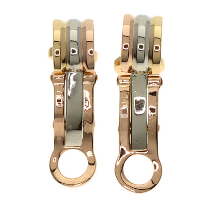 CARTIER 2C Earring K18 Yellow Gold K18 White GoldLadies [Used]