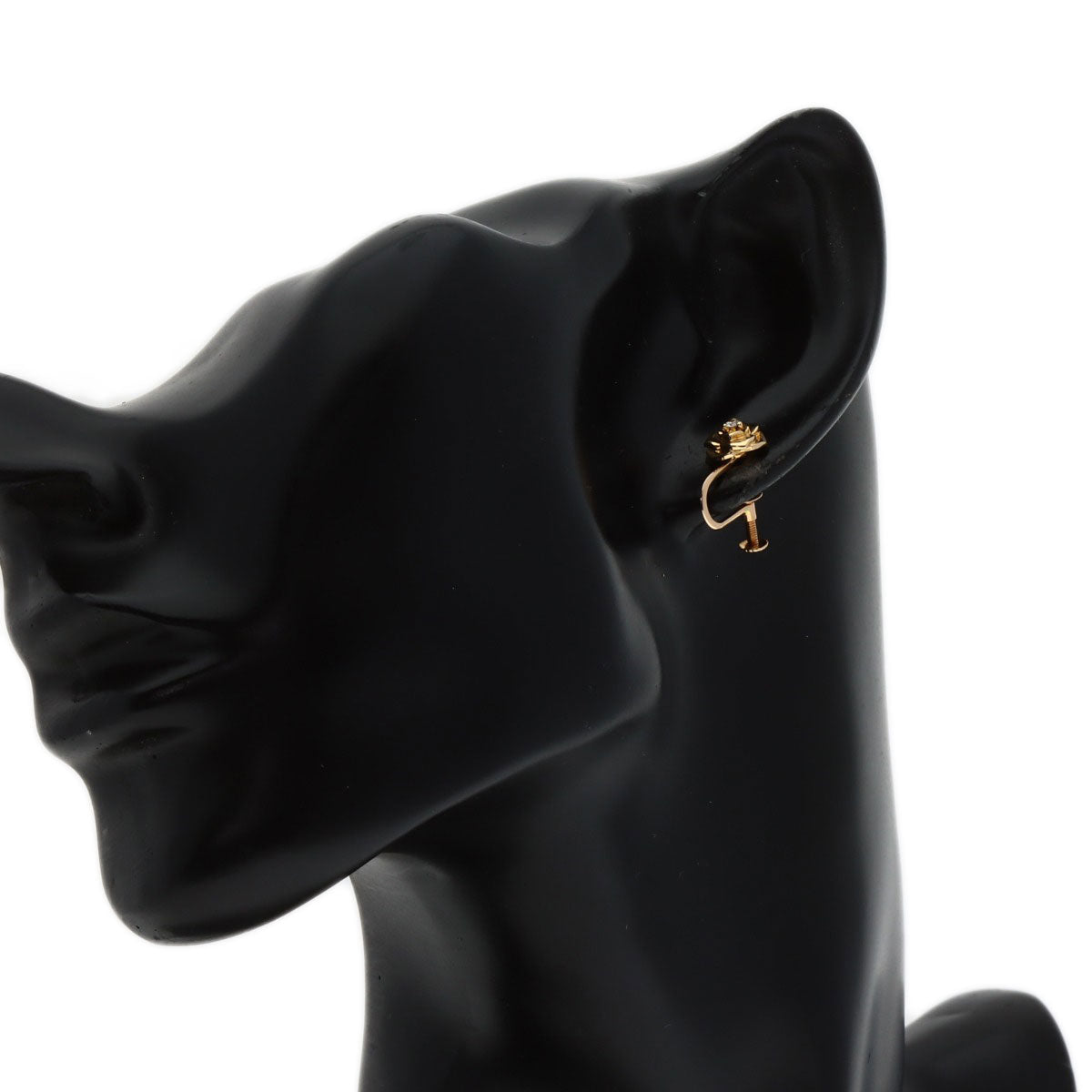 PIAGET Rose Diamond Earring K18 Pink Gold Ladies [Used]