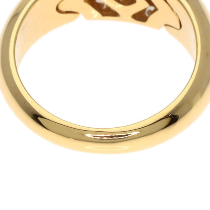 BVLGARI Chertaura Diamond Ring K18 Yellow Gold Ladies [Used]