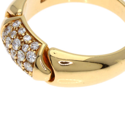 BVLGARI Chertaura Diamond Ring K18 Yellow Gold Ladies [Used]
