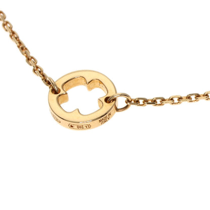 BVLGARI Fiorever Diamond Necklace K18 Pink Gold Ladies [Used]