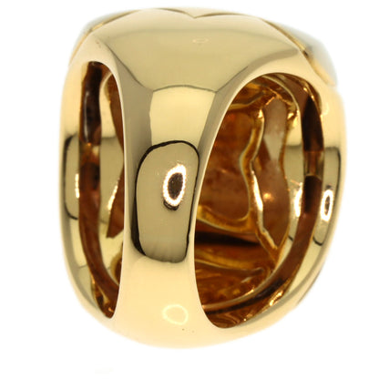 BVLGARI Piramide Lapis Lazuli & Azure stone Ring K18 Yellow Gold K18 White GoldLadies [Used]