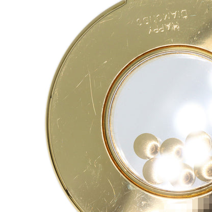 Chopard Happy diamond Shell 8P Diamond Large Necklace K18 Yellow Gold Ladies [Used]