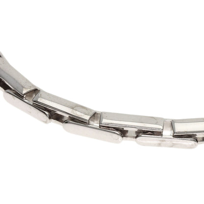 CARTIER Agraph Diamond Bracelet K18 White Gold Ladies [Used]