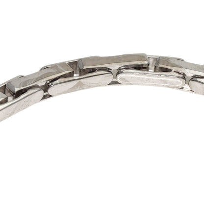 CARTIER Agraph Diamond Bracelet K18 White Gold Ladies [Used]