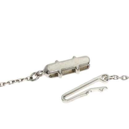 CARTIER Caress Dolchide Pal Cartier Tsavorite Onyx Diamond Necklace K18 White Gold Ladies [Used]