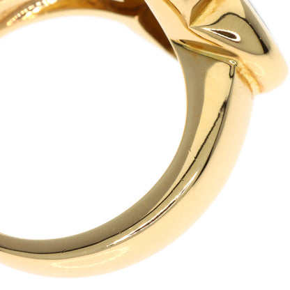 Van Cleef & Arpels Pure Alhambra Shell Ring K18 Yellow Gold Ladies [Used]