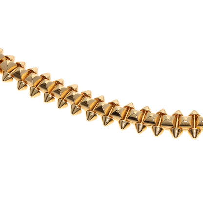 CARTIER Crash de Cartier Flexible Medium Model #21 Bracelet K18 Pink Gold Ladies [Used]