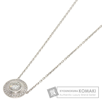 CARTIER Amour G-VS1-EX Diamond Necklace K18 White Gold Ladies [Used]