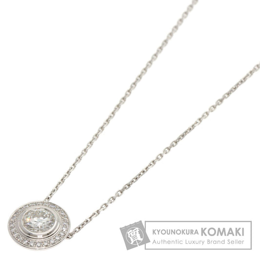 CARTIER Amour G-VS1-EX Diamond Necklace K18 White Gold Ladies [Used]