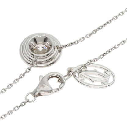 CARTIER Amour G-VS1-EX Diamond Necklace K18 White Gold Ladies [Used]