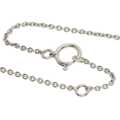 HERMES Birkin Diamond Amulet Necklace K18 White Gold Ladies [Used]