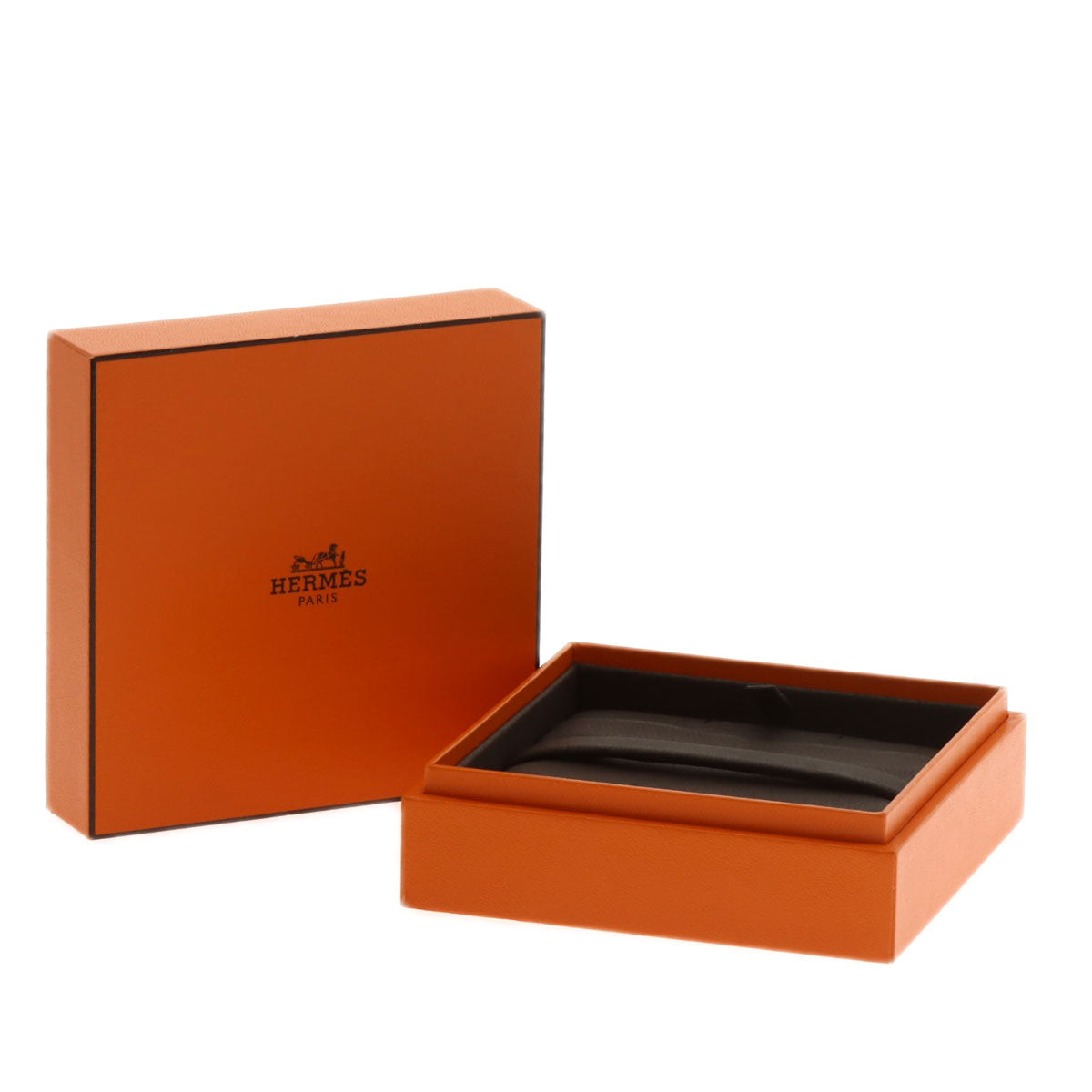 HERMES Birkin Diamond Amulet Necklace K18 White Gold Ladies [Used]