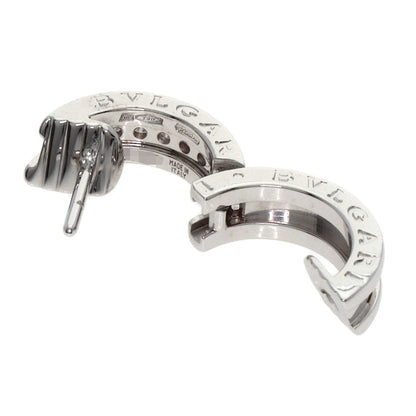 BVLGARI B.zero1 Diamond left one side only earring K18 White Gold Ladies [Used]