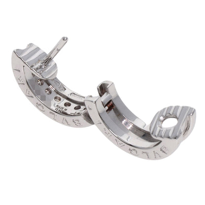 BVLGARI B.zero1 Diamond left one side only earring K18 White Gold Ladies [Used]