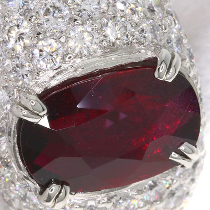 2.54ct Ruby Diamond Ring Platinum PT900 16.6g　Ladies