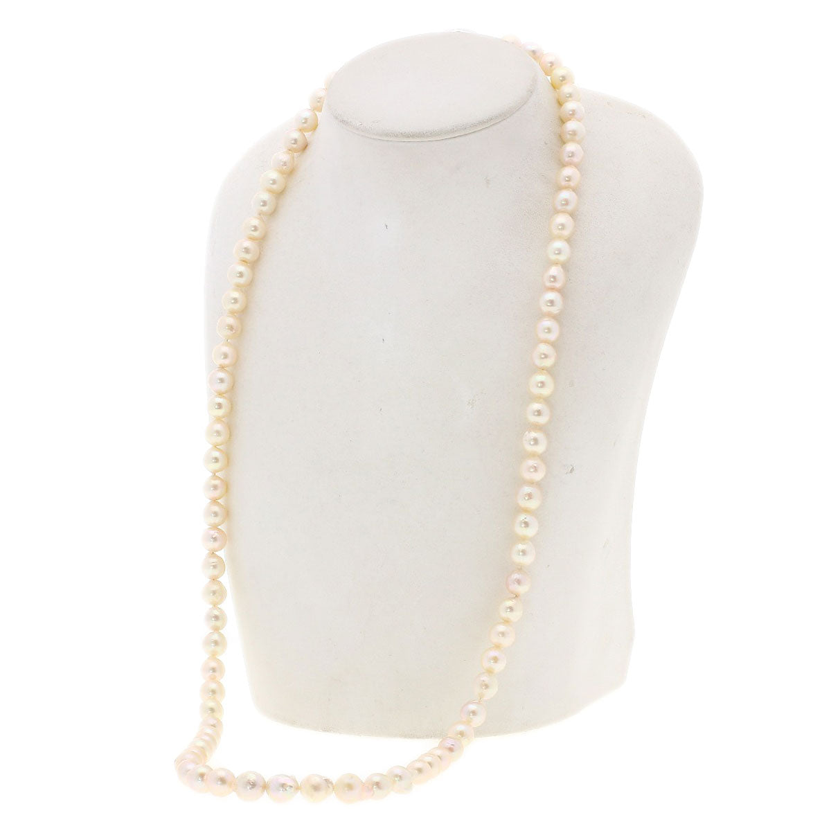 Akoya baroque pearl Pearl Necklace Silver 66.7g　Ladies