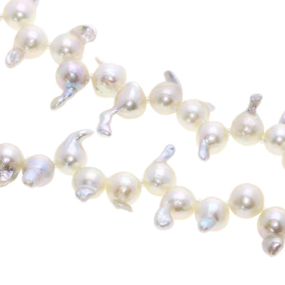 Baroque pearl Pearl Necklace Silver 46.7g　Ladies