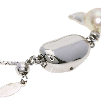 Baroque pearl Pearl Necklace Silver 46.7g　Ladies