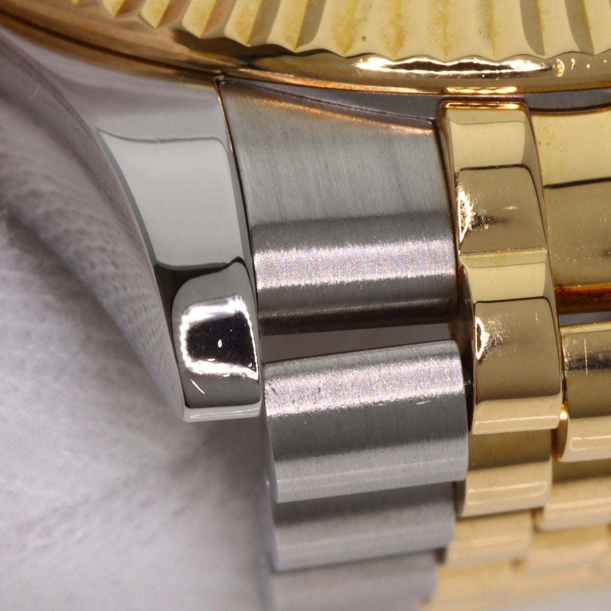 ROLEX DATEJUST 10P Diamond Watches 116233G Stainless Steel/SSxK18YG mens