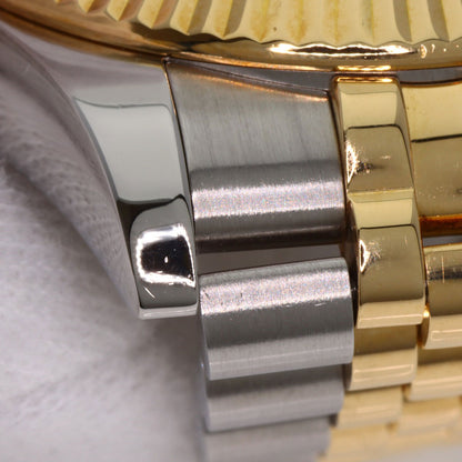 ROLEX DATEJUST 10P Diamond Watches 116233G Stainless Steel/SSxK18YG mens