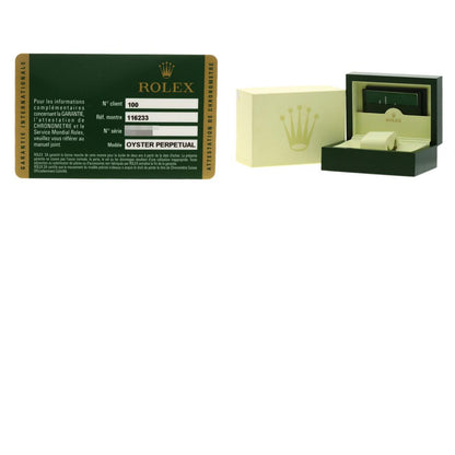 ROLEX DATEJUST 10P Diamond Watches 116233G Stainless Steel/SSxK18YG mens