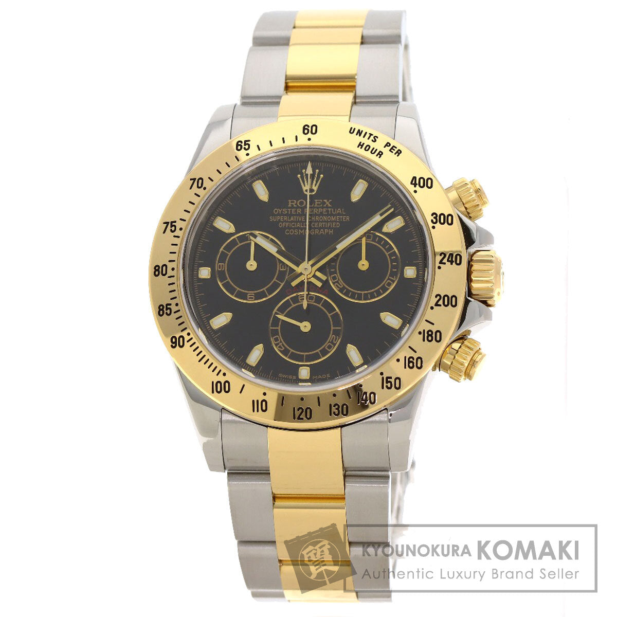 ROLEX Cosmograph Daytona Watches 116523 Stainless Steel/SSxK18YG mens