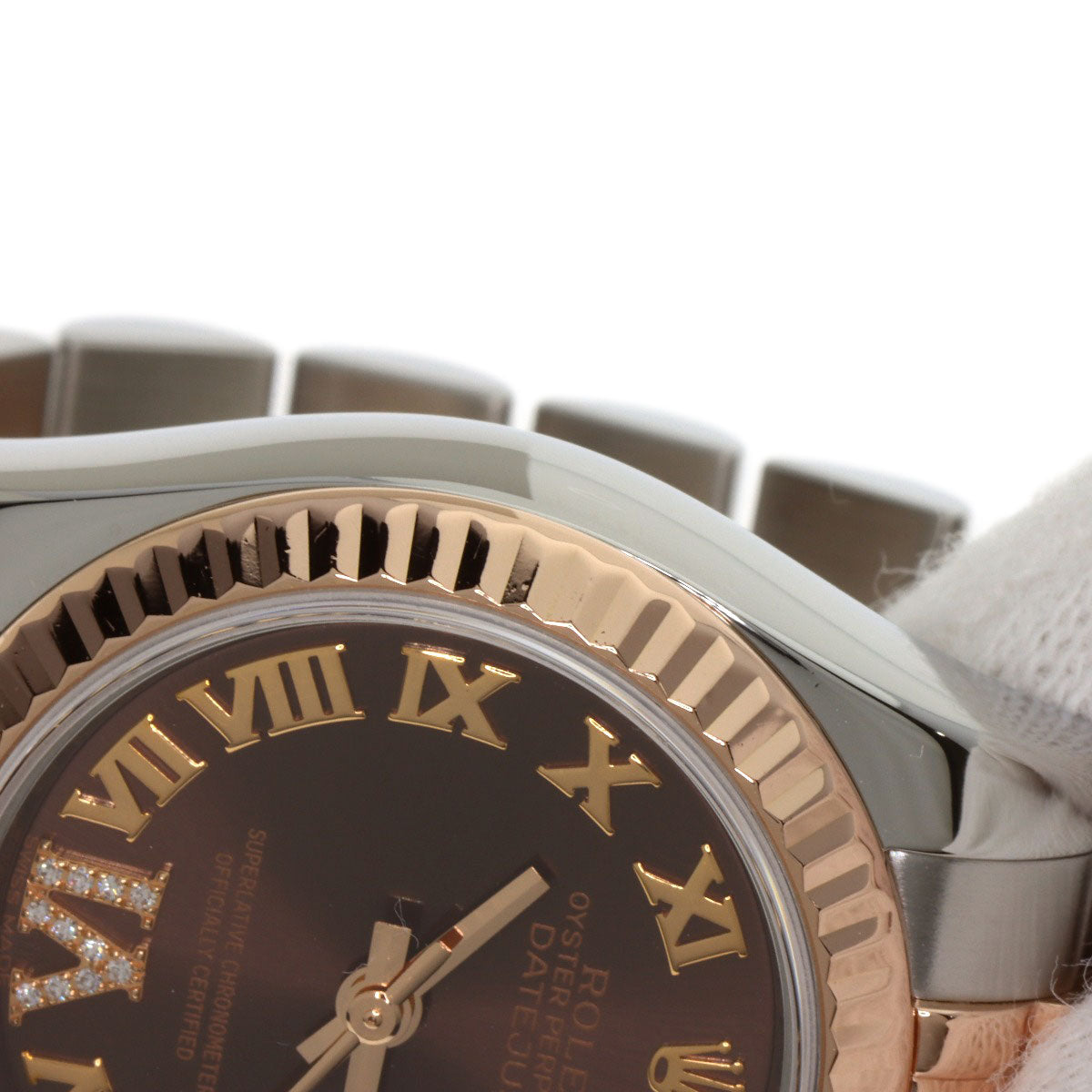 ROLEX Datejust VI Diamond Watches 179171 Stainless Steel/SSxK18PG Ladies