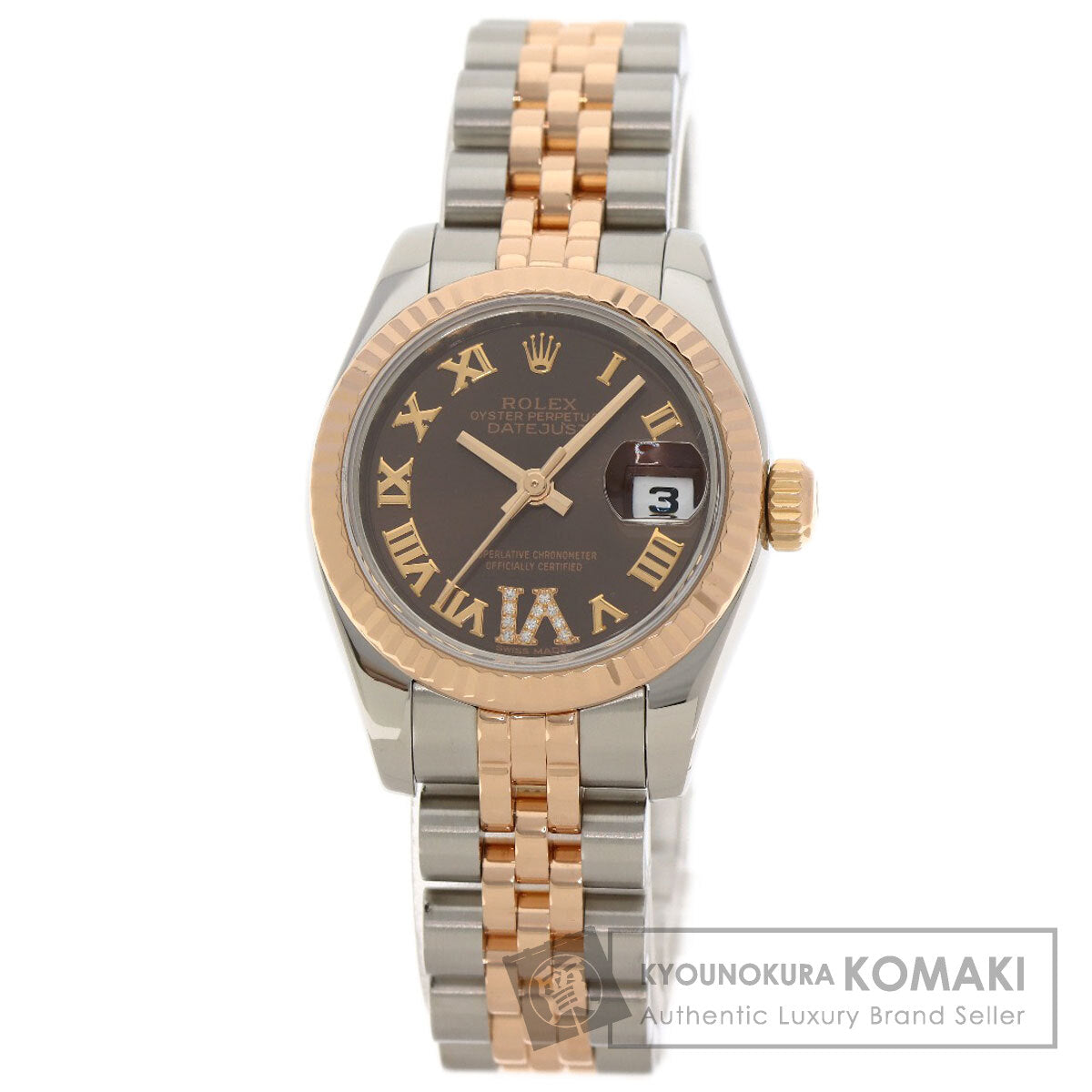 ROLEX Datejust VI Diamond Watches 179171 Stainless Steel/SSxK18PG Ladies