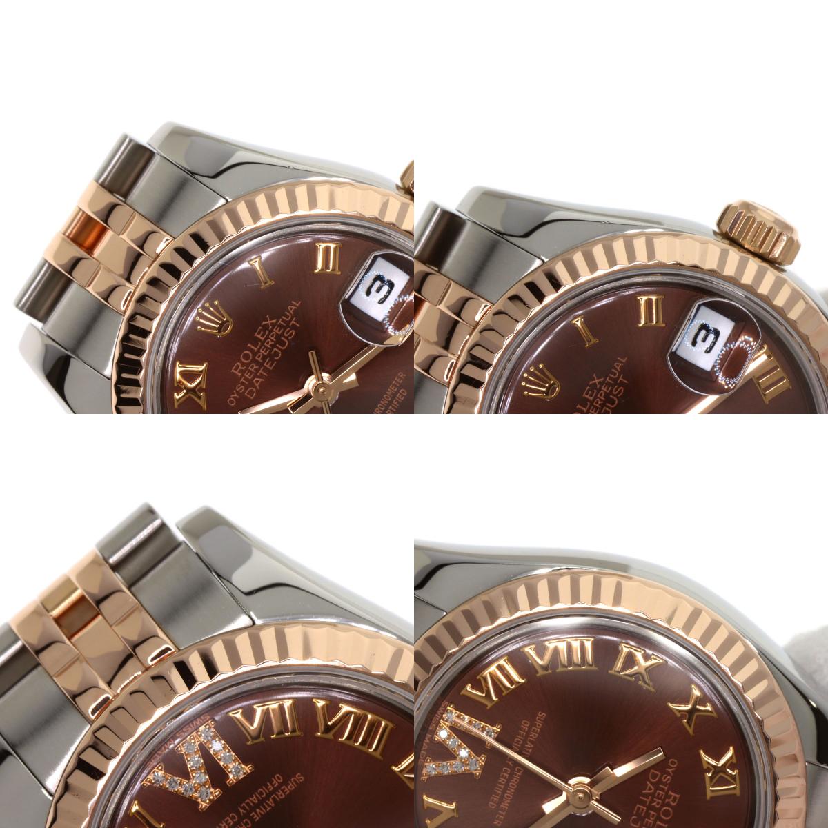 ROLEX Datejust VI Diamond Watches 179171 Stainless Steel/SSxK18PG Ladies