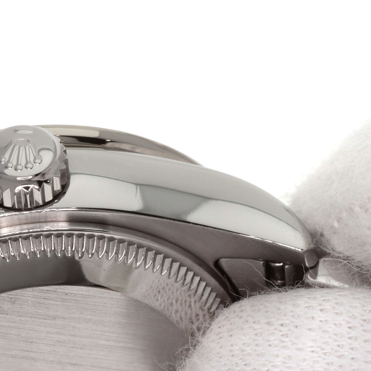 ROLEX Datejust 10P Bezel Diamond Watches 179384G Stainless Steel/Stainless Steel Ladies