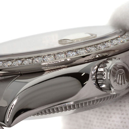 ROLEX Datejust 10P Bezel Diamond Watches 179384G Stainless Steel/Stainless Steel Ladies