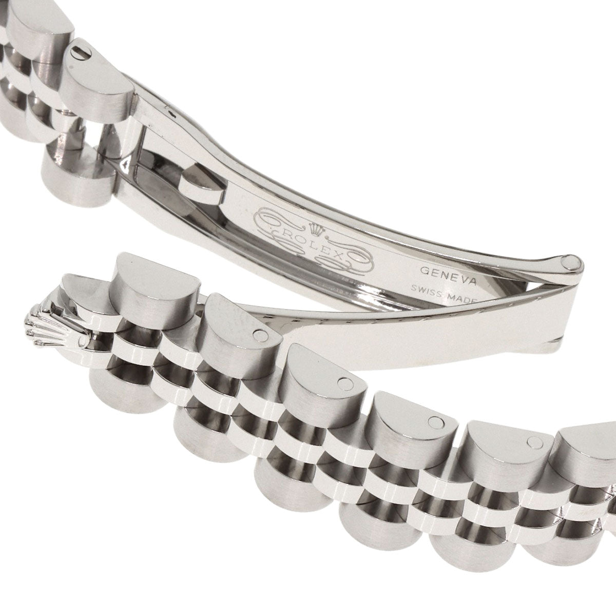 ROLEX Datejust 10P Bezel Diamond Watches 179384G Stainless Steel/Stainless Steel Ladies