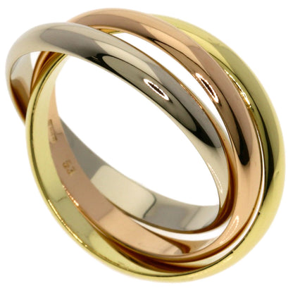CARTIER Trinity SM #53 Ring K18 Yellow Gold K18 White GoldLadies [Used]
