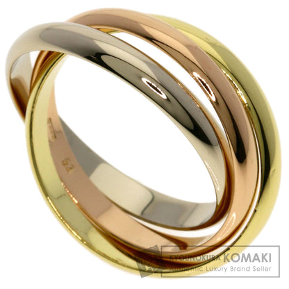CARTIER Trinity SM #53 Ring K18 Yellow Gold K18 White GoldLadies [Used]