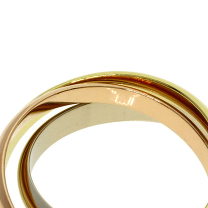 CARTIER Trinity SM #53 Ring K18 Yellow Gold K18 White GoldLadies [Used]