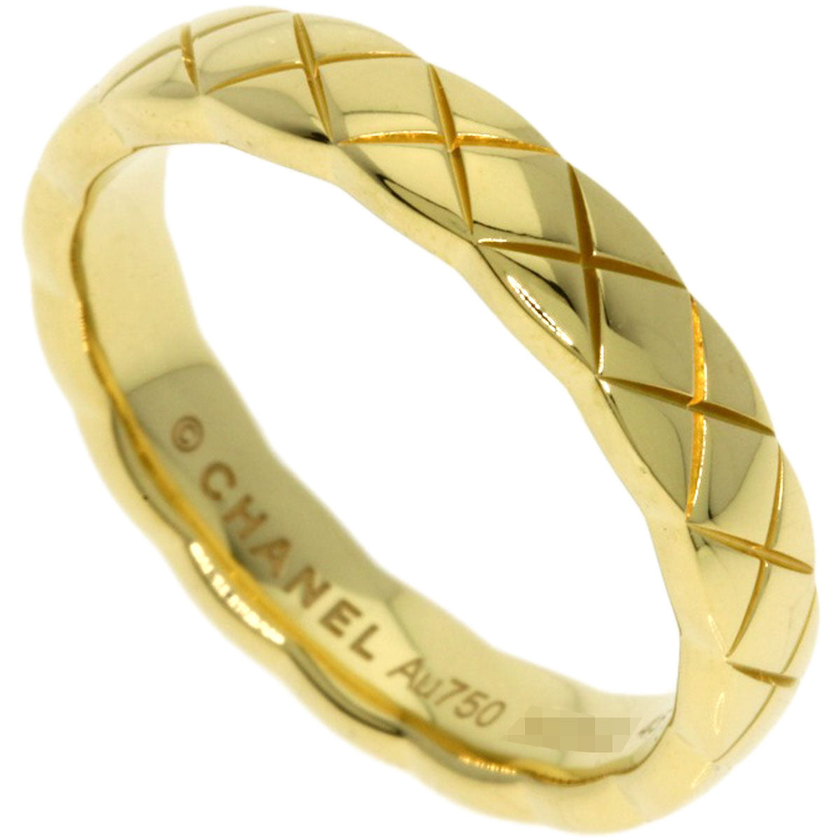 CHANEL Coco Crush Mini #45 Ring K18 Yellow Gold Ladies [Used]
