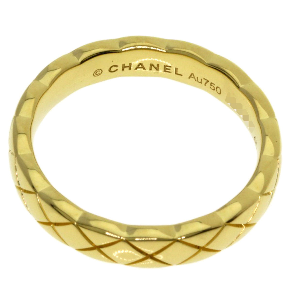 CHANEL Coco Crush Mini #45 Ring K18 Yellow Gold Ladies [Used]