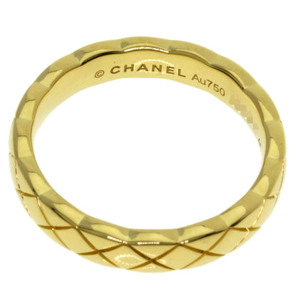 CHANEL Coco Crush Mini #45 Ring K18 Yellow Gold Ladies [Used]