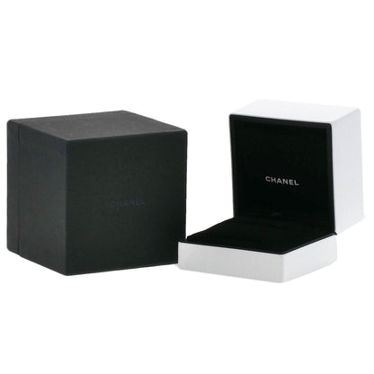 CHANEL Camellia Collection Diamond Ring K18 White Gold Ladies [Used]