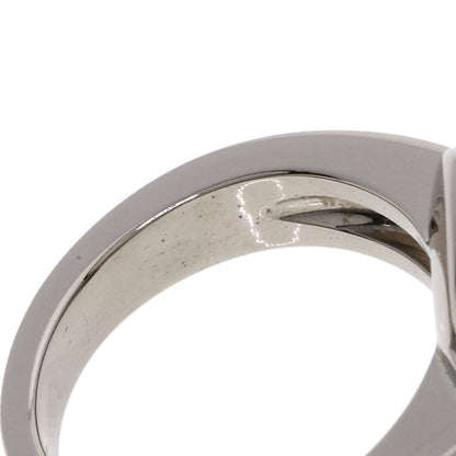 Van Cleef & Arpels Pure Alhambra Shell Ring K18 White Gold Ladies [Used]