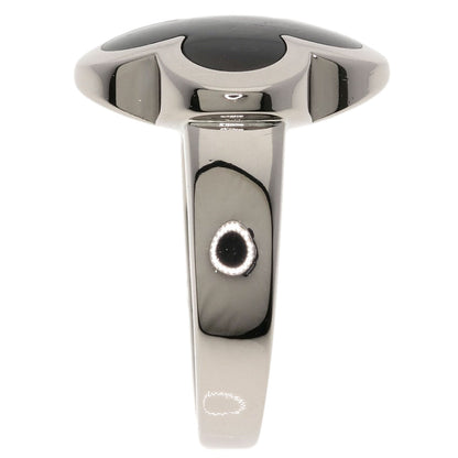 Van Cleef & Arpels Pure Alhambra Shell Ring K18 White Gold Ladies [Used]